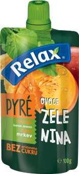 Kapsička pyré ovoce-zelenina Snack Relax