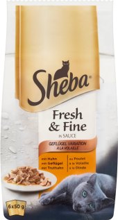 Kapsičky pro kočky Fresh&Fine Sheba