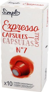 Kapsle  pro Nespresso Simpl Choice Carrefour