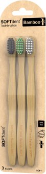 Kartáčky na zuby bamboo SOFTdent
