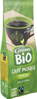Káva bio Peru Casino