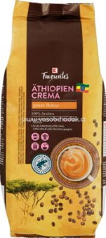 Káva zrnková Etiopie Crema K-Favourites