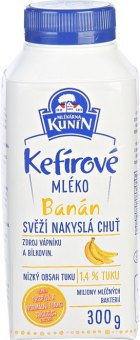 Kefírové mléko ochucené Mlékárna Kunín