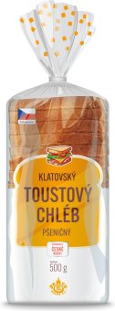 Klatovský toastový chléb Pekárny a cukrárny Klatovy