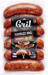 Klobása Chorizo BBQ Albert Gril
