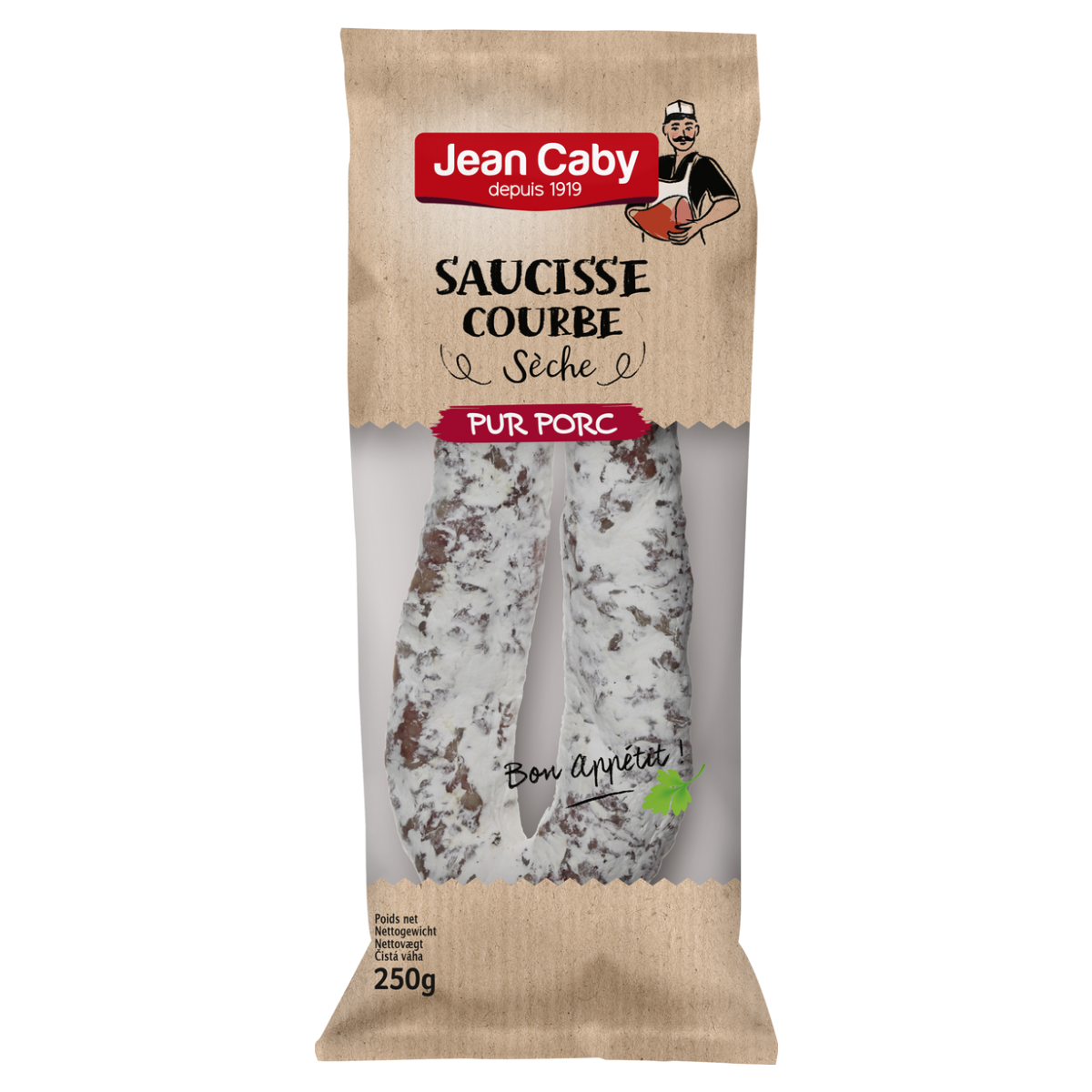 Klobása La saucisse Pur Porc Jean Caby levně | Kupi.cz
