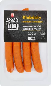 Klobása s pepřem Let's BBQ