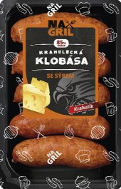 Klobása se sýrem Krahulecká na gril Krahulík