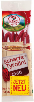 Klobásky Tyrolini s chilli Handl Tyrol