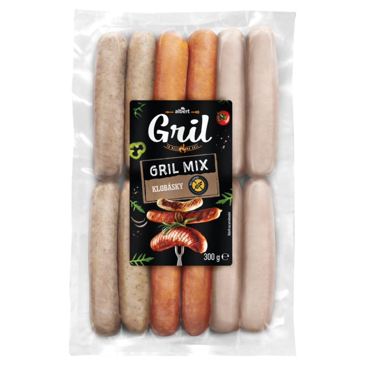 Klobásky Gril mix Albert Gril v akci levně | Kupi.cz