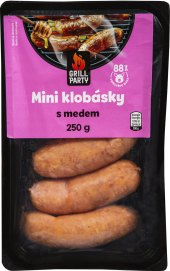 Klobásky mini s medem Grill Party