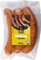 Klobásy grilovací s goudou Grill Party