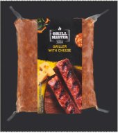 Klobásy sýrové Griller Grill Master Tesco