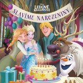 Kniha Ledové království Slavíme narozeniny Disney