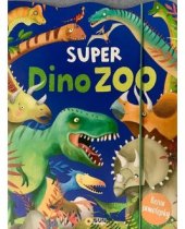 Kniha Super Dino Zoo navrhni a nalep