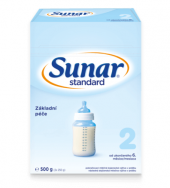 Kojenecká výživa Standard Sunar