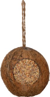 Kokosové krmítko pro ptáky