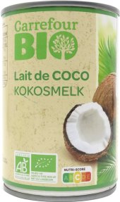 Kokosové mléko Bio Carrefour