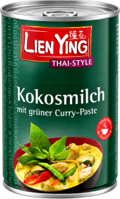 Kokosové mléko se zeleným kari Lien Ying