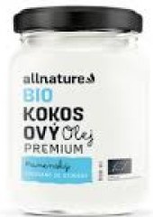 Kokosový olej premium bio Allnature