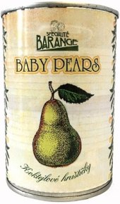 Koktejlové hrušky Baby pears Barange