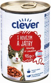 Konzerva pro kočky Clever