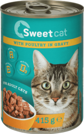 Konzerva pro kočky Sweet Cat