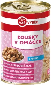Konzerva pro kočky Váš Výběr