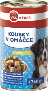 Konzerva pro psy Váš Výběr