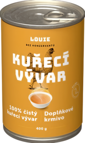 Konzerva pro psy Vývar Louie