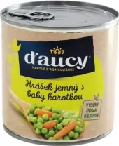 Konzervovaná zelenina d’aucy - konzerva