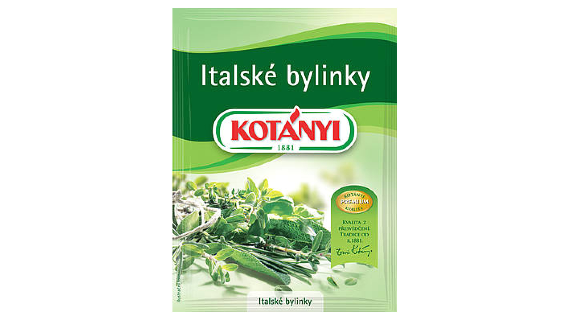 Koření Bylinky italské Kotányi levně | Kupi.cz