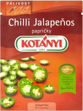 Koření Chilli Jalapeňos papričky Kotányi