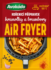Koření Hranolky a brambory Air Fryer Avokádo