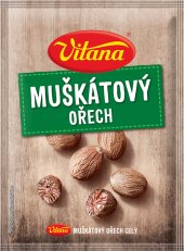 Koření Muškátový ořech celý Vitana
