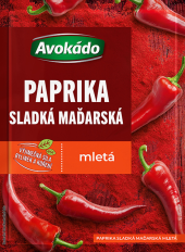 Koření Paprika sladká maďarská mletá Avokádo