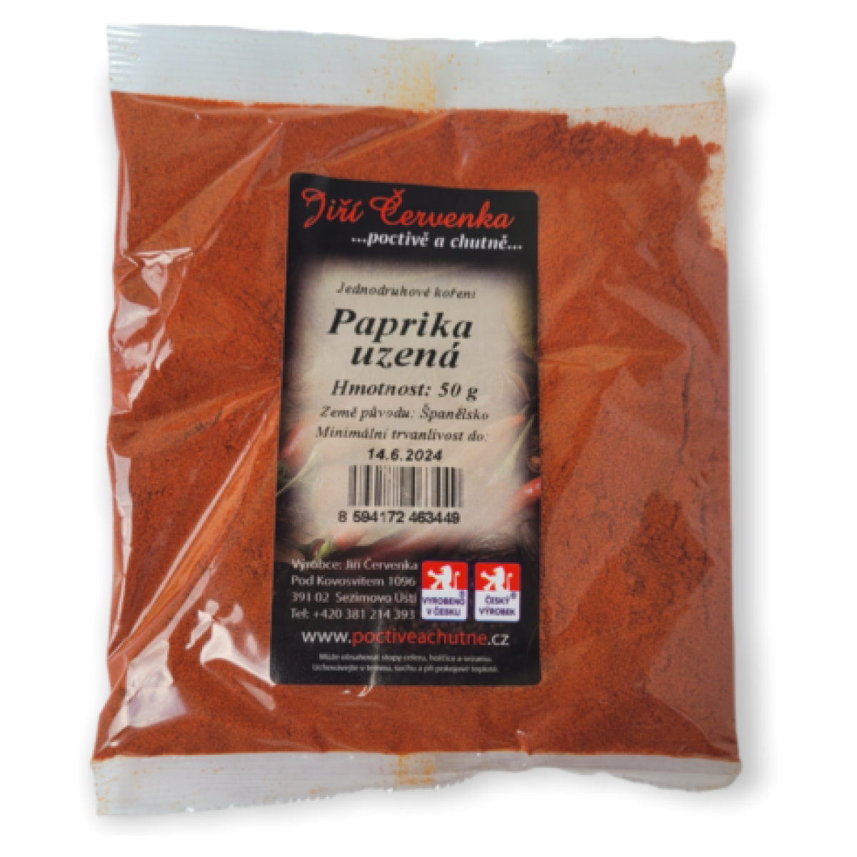 Koření Paprika uzená Jiří Červenka levně | Kupi.cz