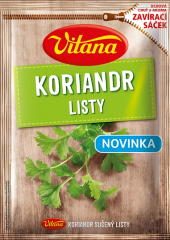 Koření sušený koriandr listy Vitana