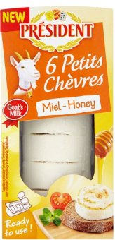 Kozí sýr ochucený Petits Chévres Président