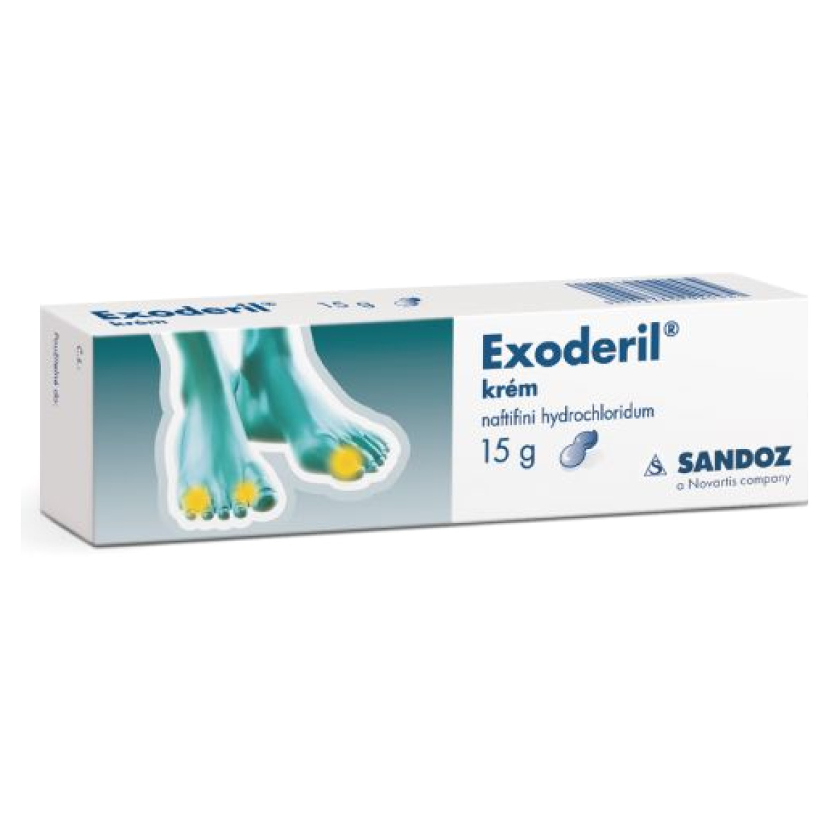 Krém na mykózu Exoderil, Sandoz v akci levně | Kupi.cz
