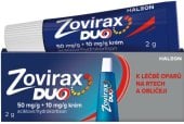 Krém na opary Duo Zovirax