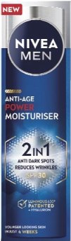 Krém pleťový pánský 2v1 Power Moisturiser Anti-Age Men Nivea