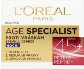 Krém pleťový proti vráskám Age Specialist L'Oréal