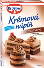 Krémová náplň Dr. Oetker