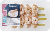 Krevety loupané vařené na špízu Nov'East Seafood