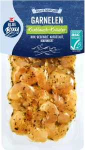 Krevety tygří marinované K-Blue Bay