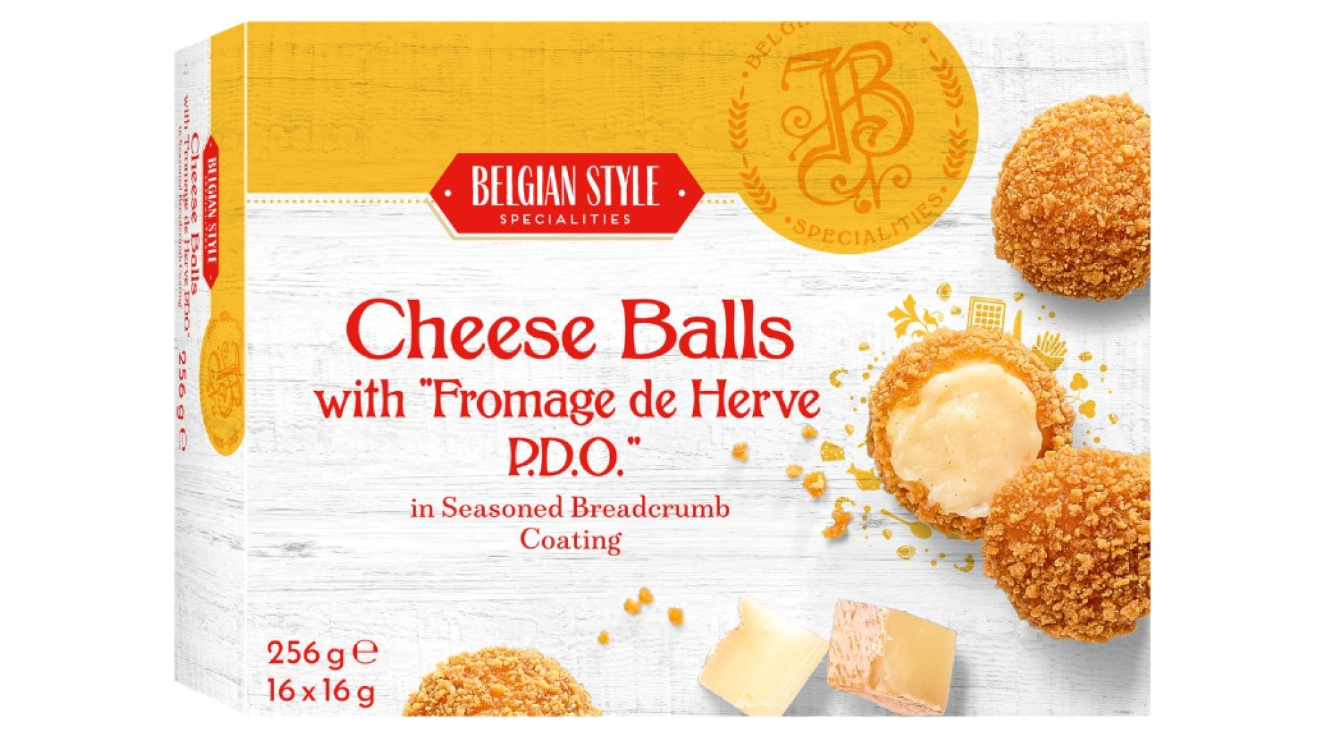 Krokety se sýrem Herve mražené Belgian Style levně | Kupi.cz