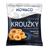 Kroužky kalmarové v těstíčku mražené Nowaco