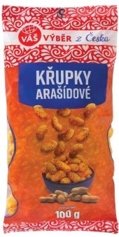 Křupky arašídové Váš Výběr