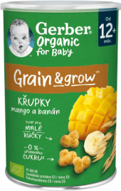 Křupky dětské Grain & Grow Gerber Organic for Baby